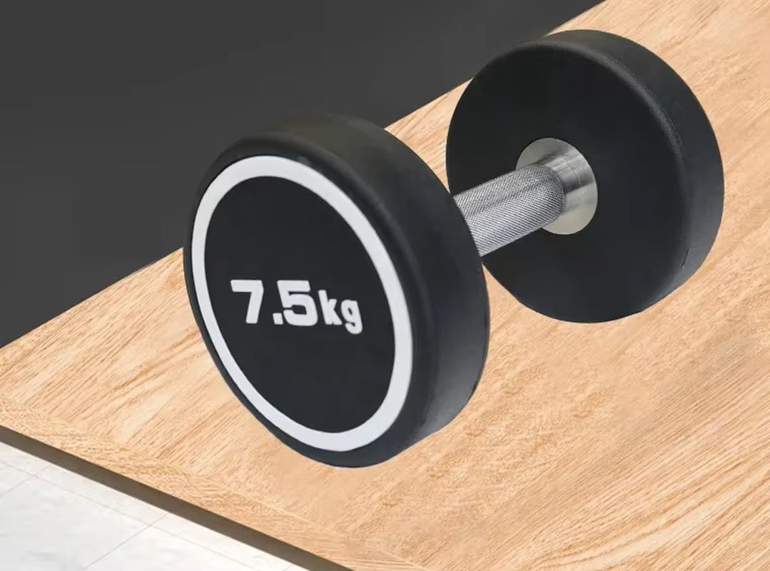 Wholesale Home Gym Custom Logo 2.5-50 KG PEV round Dumbbell Set for Strength Training