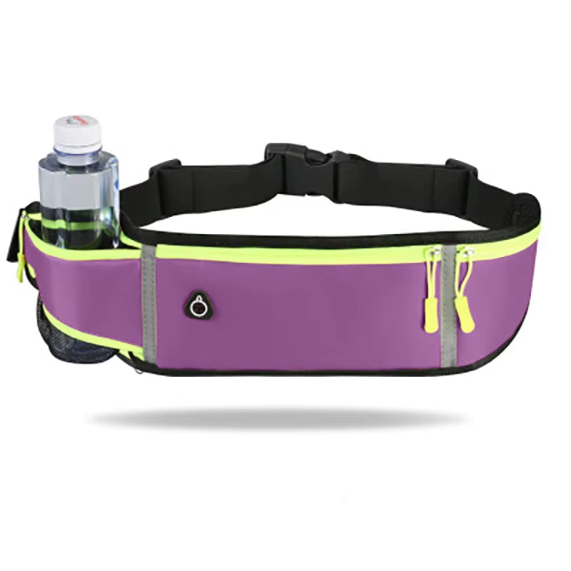 Running Bag Waist Bag Sports Phone Bag Men Women Waterproof Gym Bag Hold Water Cycling Phone Case Running Belt Portable