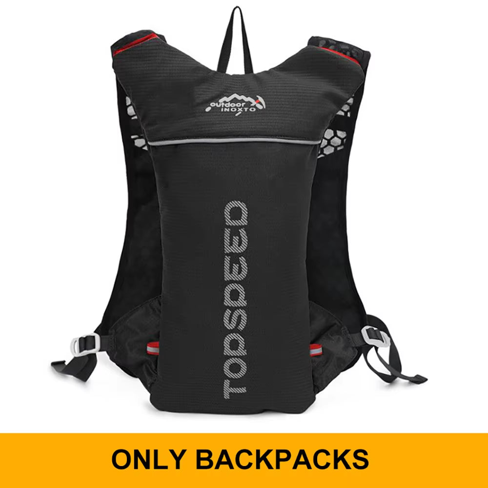 Outdoor Trail Running 5L Ultralight Backpack Hydration Jogging Vest Men Breathable Marathon Bicycle Bag Fitness Running Bag