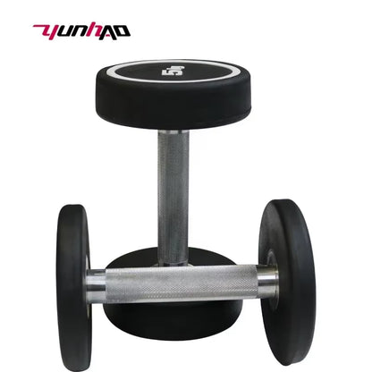 Wholesale Home Gym Custom Logo 2.5-50 KG PEV round Dumbbell Set for Strength Training
