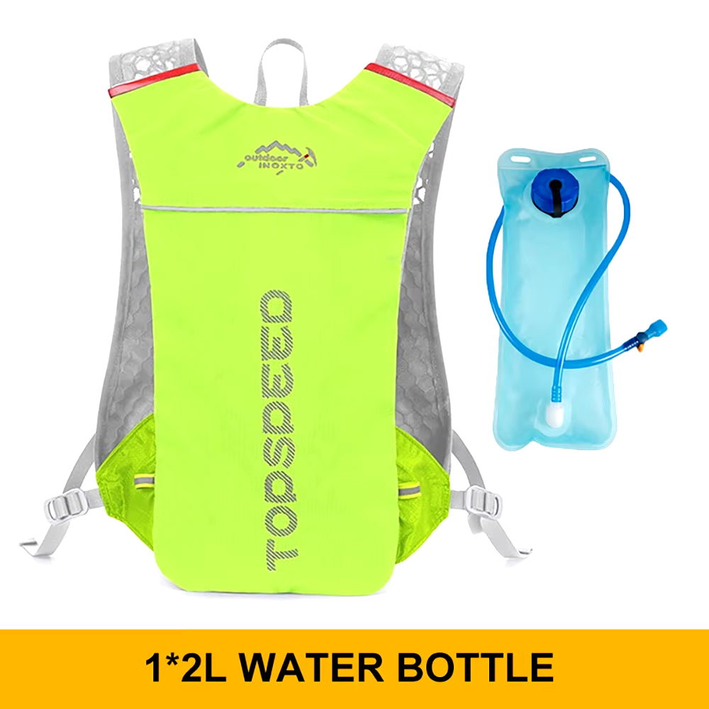 Outdoor Trail Running 5L Ultralight Backpack Hydration Jogging Vest Men Breathable Marathon Bicycle Bag Fitness Running Bag