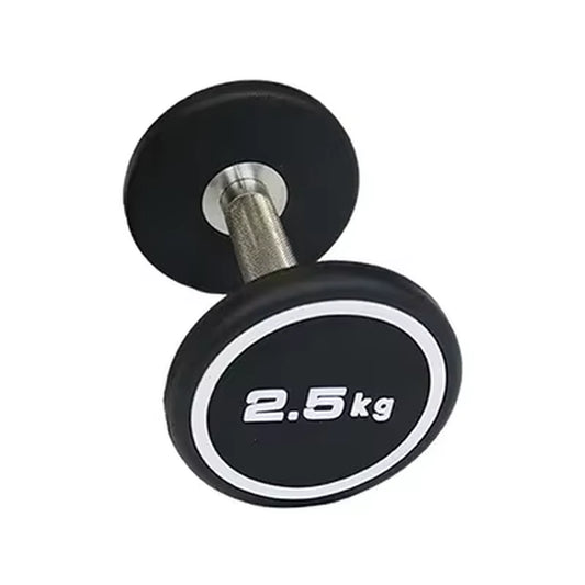 Wholesale Home Gym Custom Logo 2.5-50 KG PEV round Dumbbell Set for Strength Training
