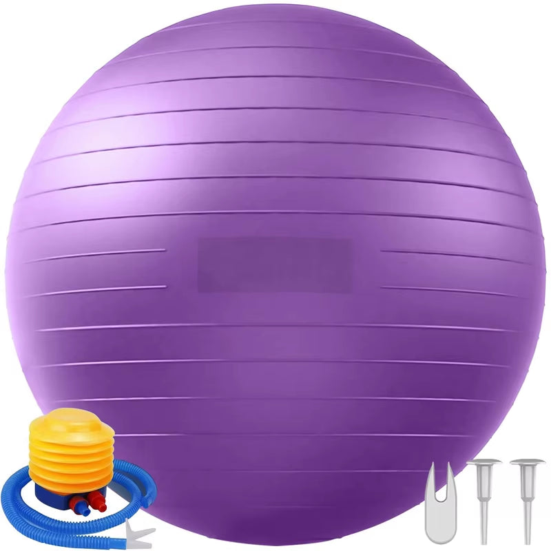 65/75/85Cm Yoga Ball Exercise Ball Pregnancy Pilates Ball Physiotherapy Rehabilitation Yoga Accessories Home Gym Equipment