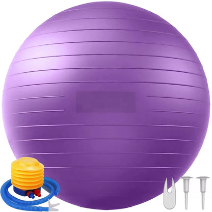 65/75/85Cm Yoga Ball Exercise Ball Pregnancy Pilates Ball Physiotherapy Rehabilitation Yoga Accessories Home Gym Equipment