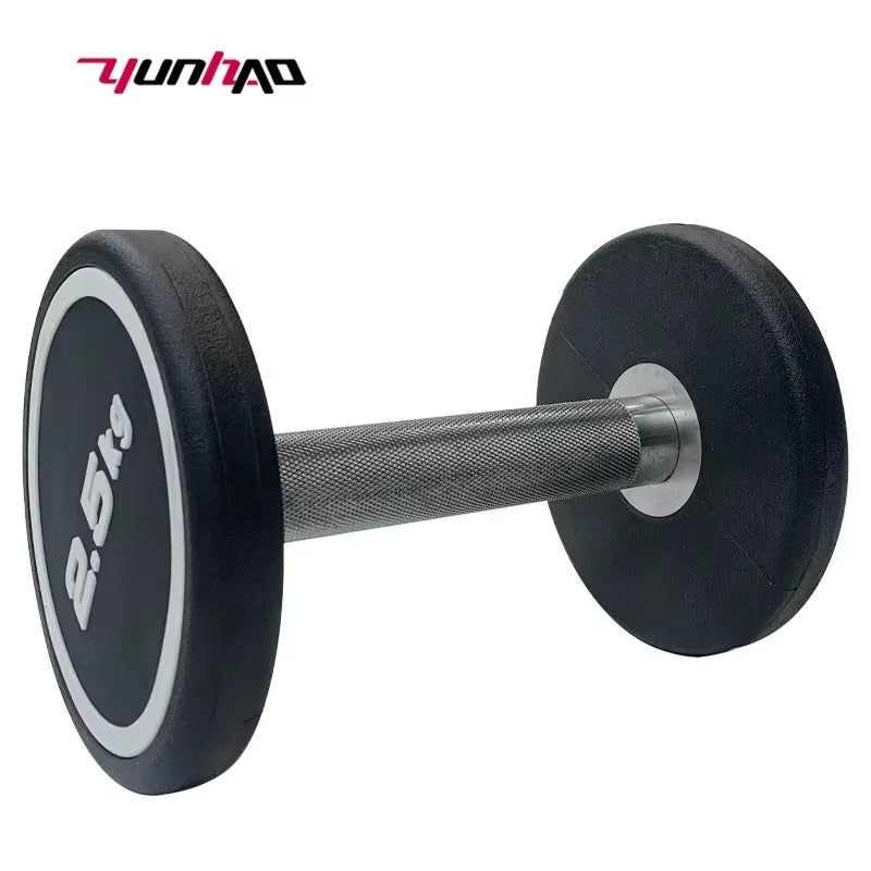 Wholesale Home Gym Custom Logo 2.5-50 KG PEV round Dumbbell Set for Strength Training